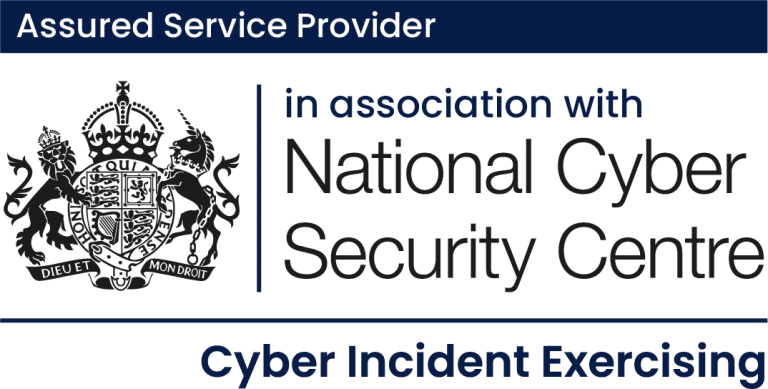 Assured Service Provider in association with National Cyber Security Centre. Cyber Incident Exercising